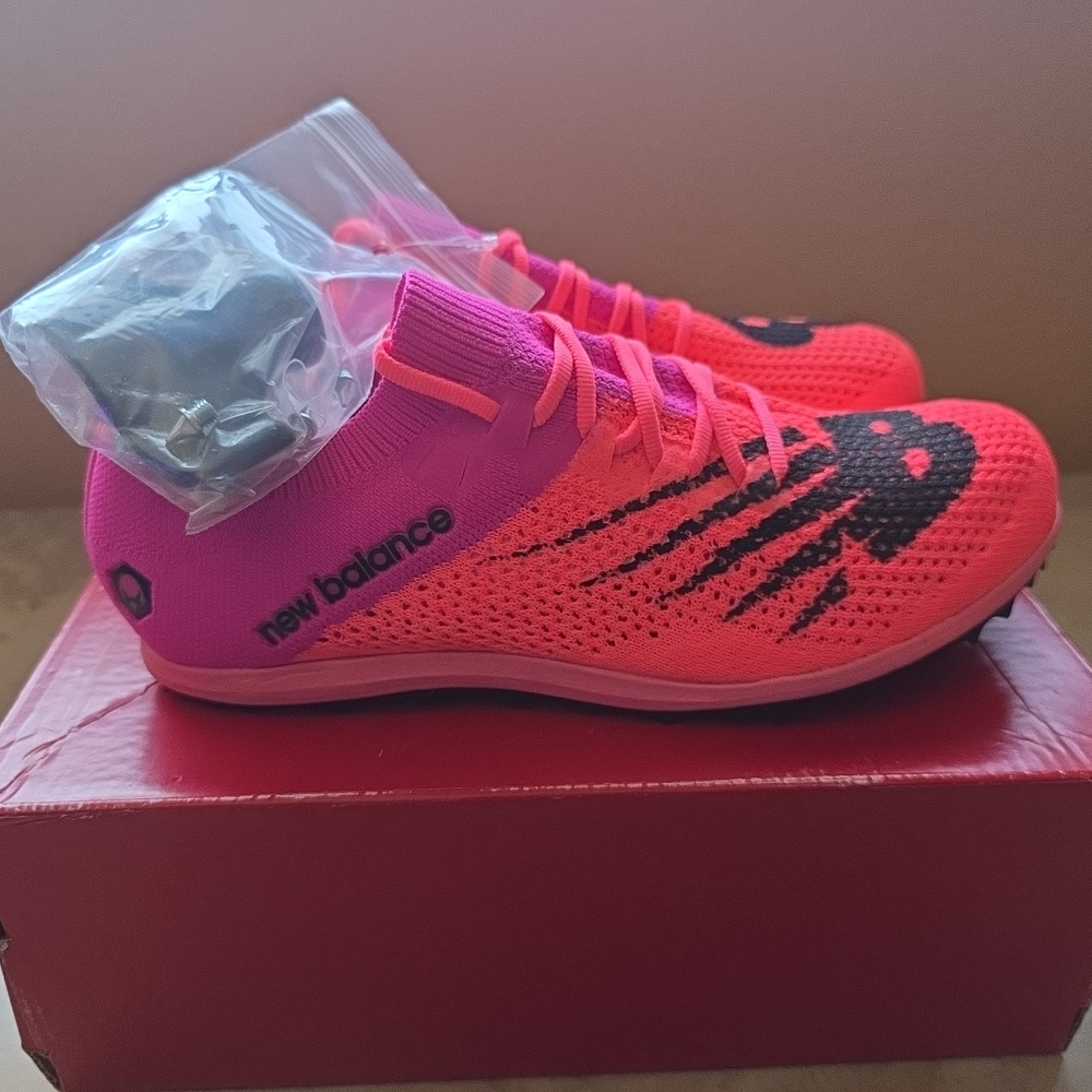 New Balance Men's Long Distance 5K V7 Running Shoe With Spikes New In Box